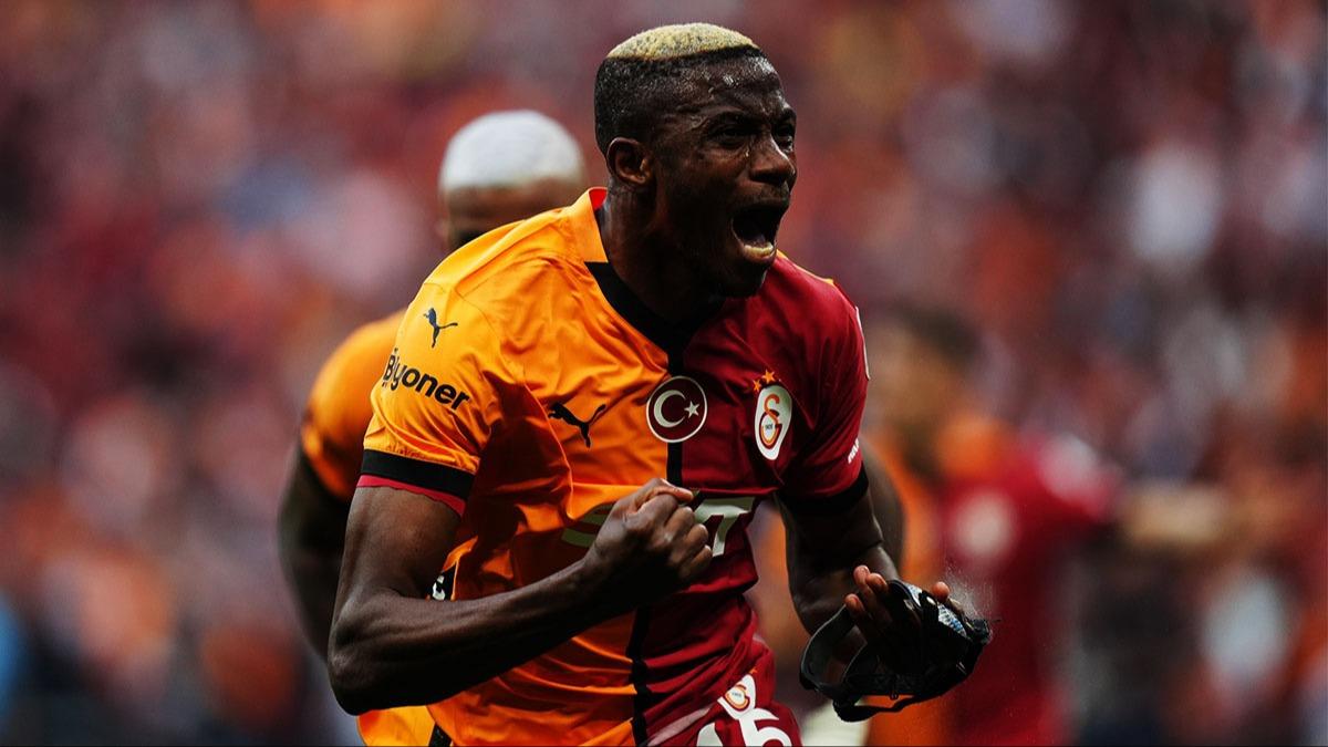 Galatasaray szlemeyi gnderdi! Victor Osimhen'in imzas bekleniyor