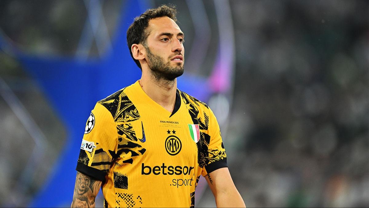 Inter'den Hakan alhanolu aklamas! ''Ayrlmak istediini sylemedi''