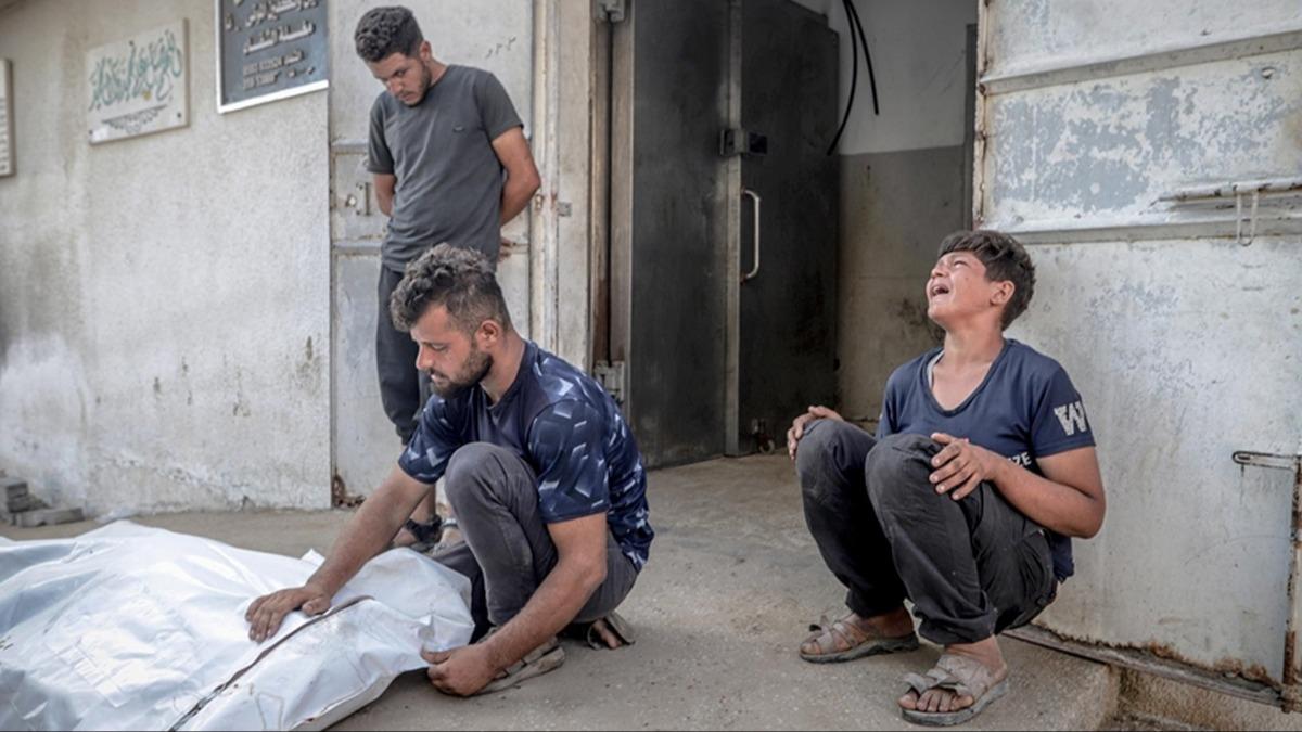 Katil srail durmuyor! Gazze'de ehit says 59 bini at