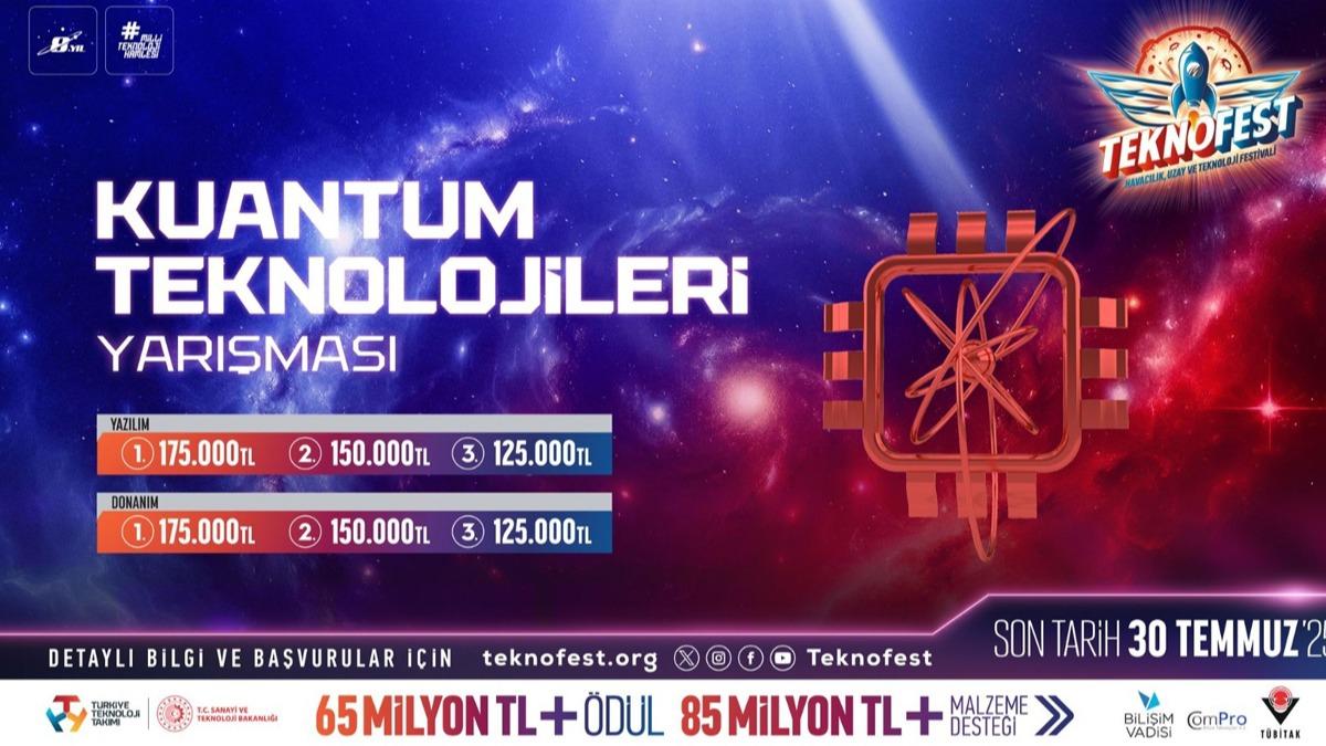 TEKNOFEST Kuantum Teknolojileri Yarmas Balyor!