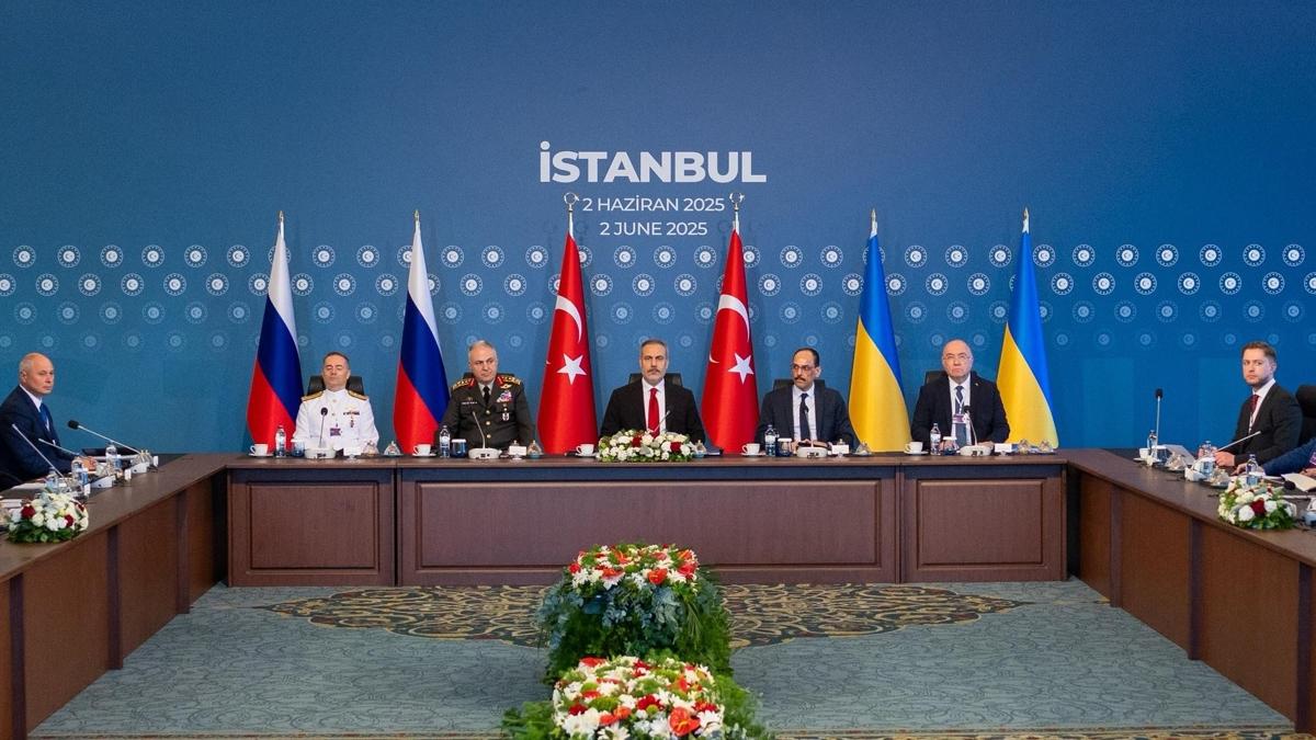 Mzakere merkezi yine stanbul... Rusya ile Ukrayna 3. kez grecek