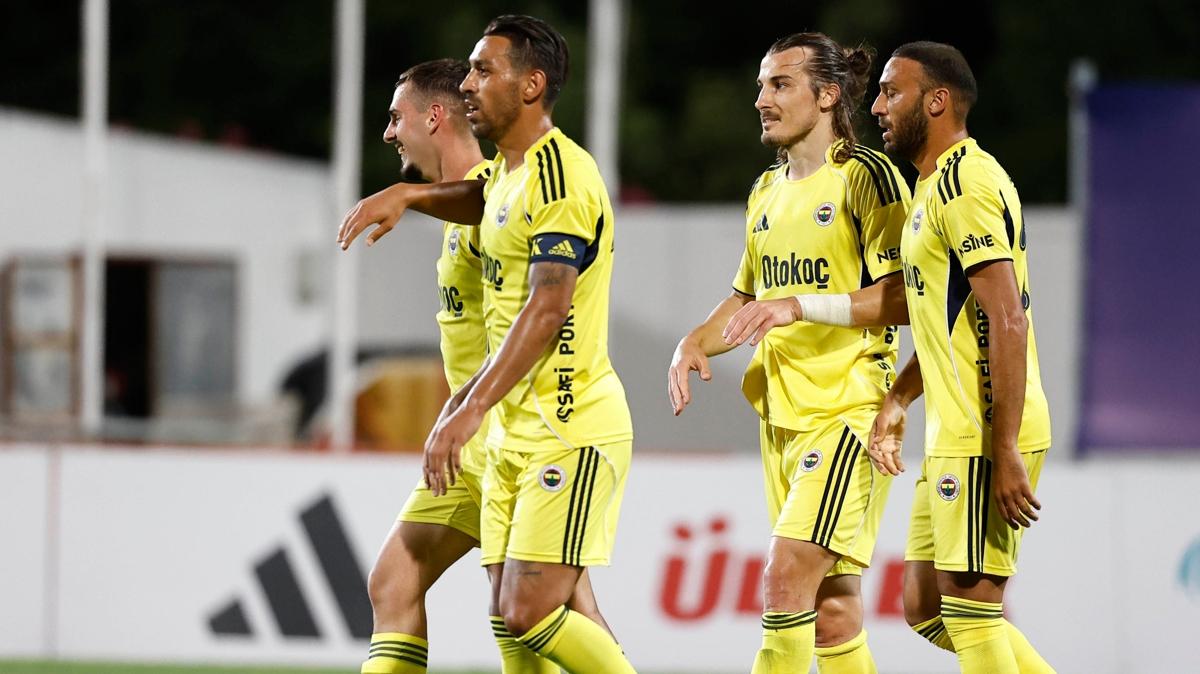 Fenerbahe'de Al-Ittihad ma ncesi kadroda 3 eksik