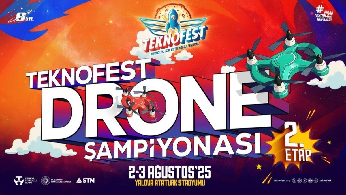 TEKNOFEST Drone ampiyonas 2. etab Yalova'da balyor