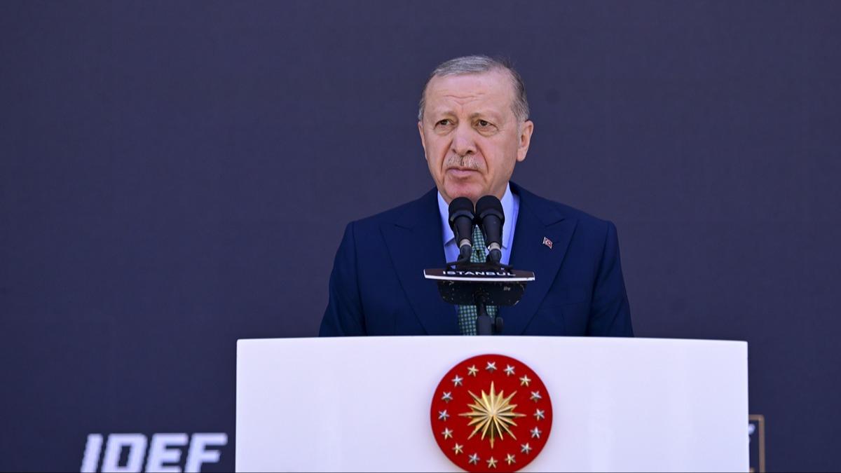 Trkiye'den blgesel bara destek! Cumhurbakan Erdoan: Kimsenin i ilerine karma niyetinde deiliz