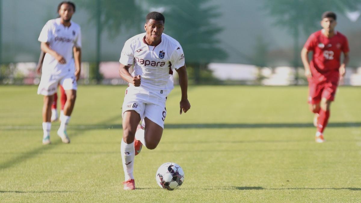 Trabzonspor hazrlk manda Persepolis ile yeniemedi