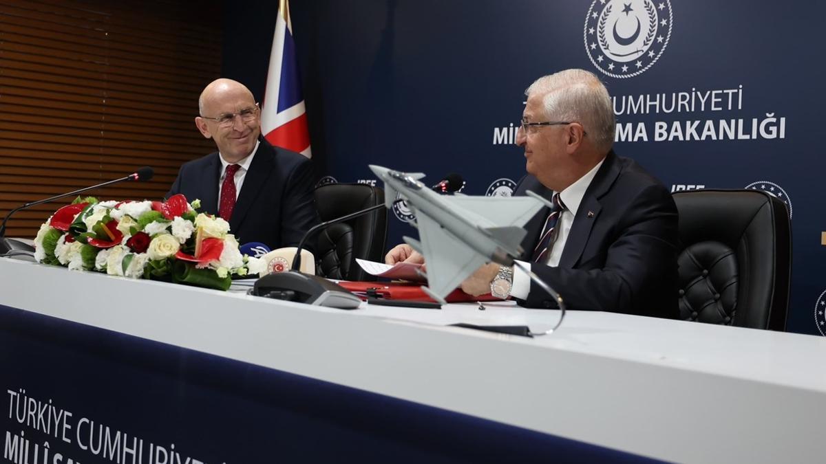 Eurofighter anlamas! Bakan Gler: 40 civarnda uak sahibi olmay planlyoruz