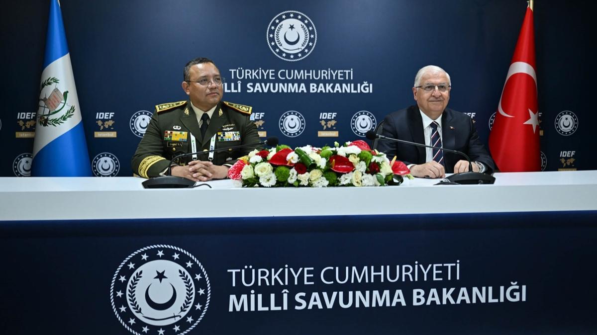 IDEF 2025'te imzalar atlyor! Trkiye ve Guatemala'dan dikkat eken adm 