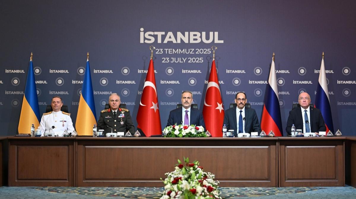 Bar masas yine stanbul'da kuruldu! Bakan Fidan: Nihai hedef atekes