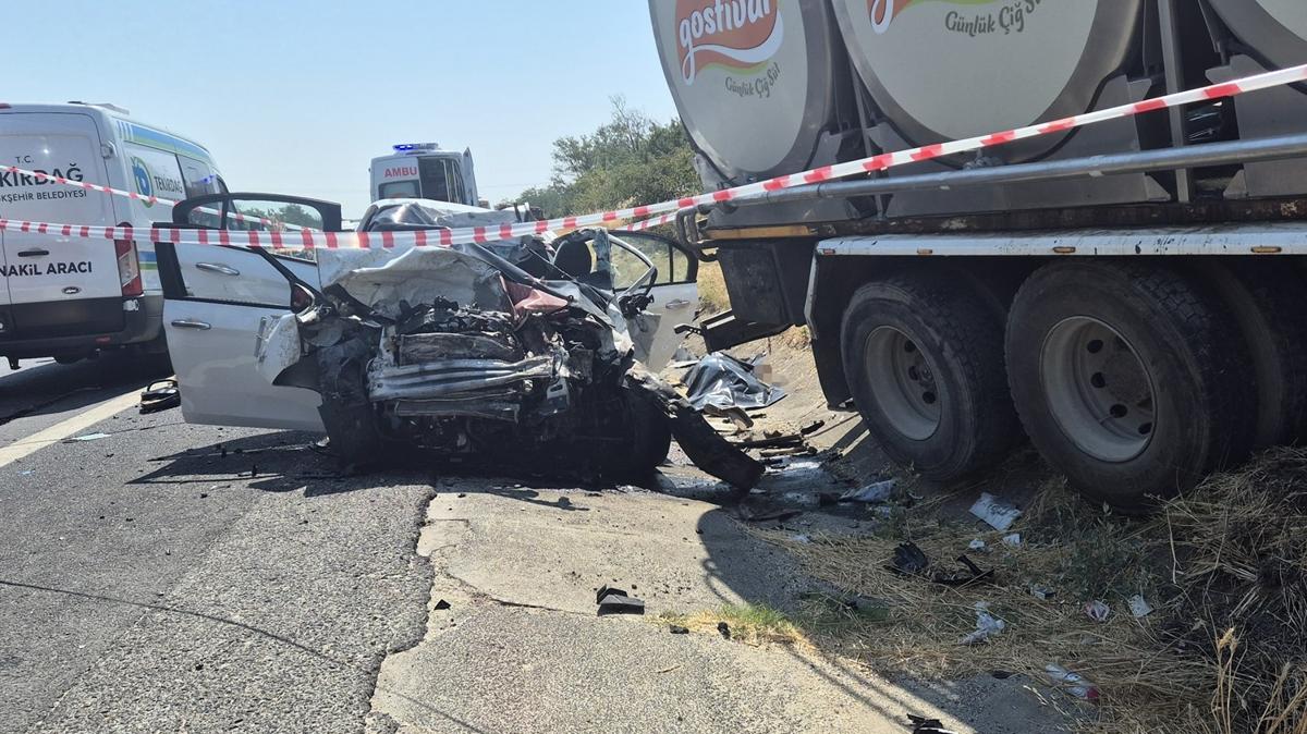 Tekirda'da katliam gibi kaza: 4 l...