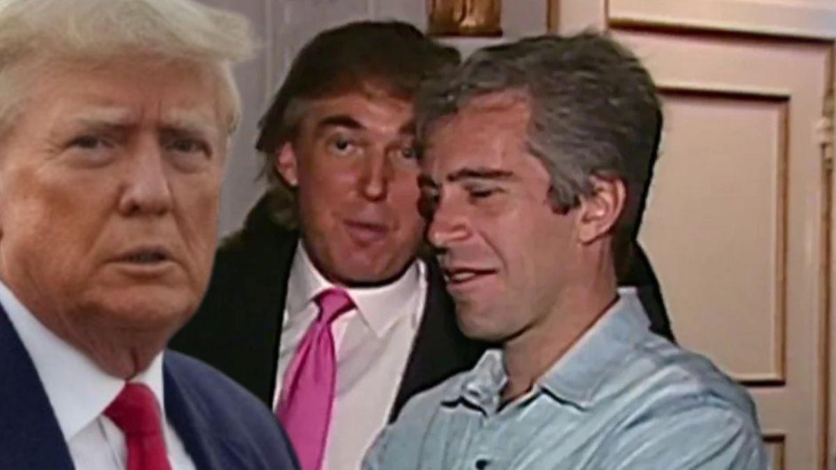 Trump-Epstein ilikisi yeniden gndemde! Ariv grselleri ortaya kt