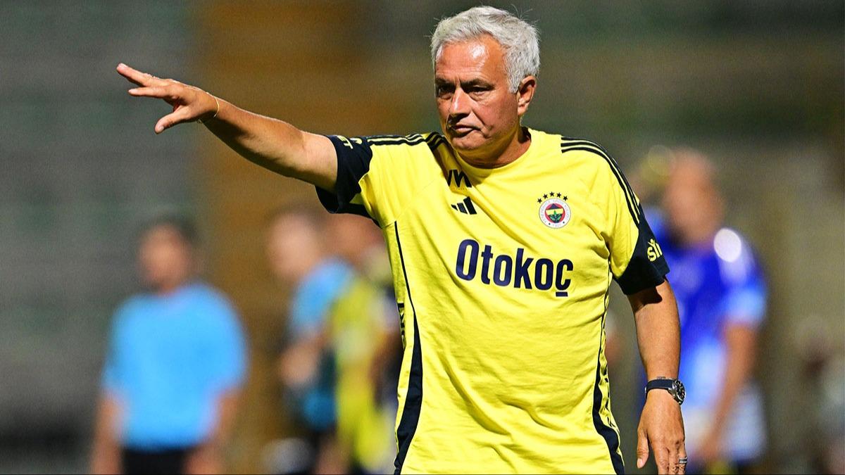 Jose Mourinho'dan dikkat eken aklama! ''Fenerbahe bir Avrupa Ligi takmdr''