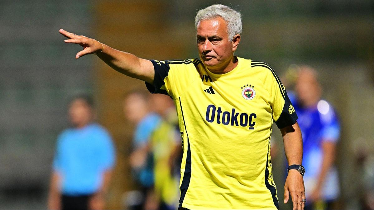 Jose Mourinho'dan Fenerbahe itiraf! ''Kupa kazanamadm tek takm''