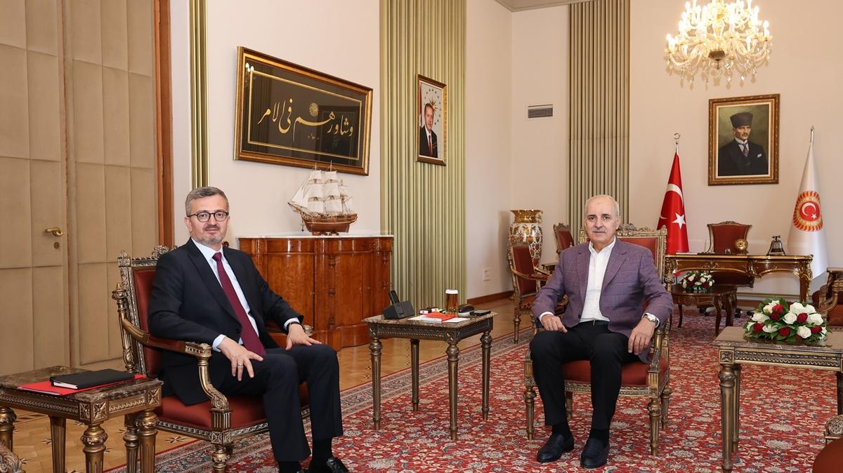 Kurtulmu, letiim Bakan Duran' kabul etti