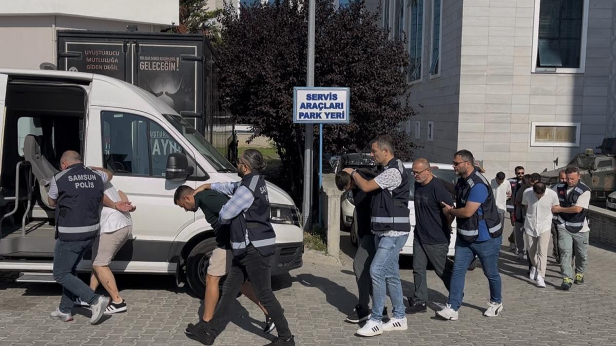 Samsun merkezli 17 ilde dolandrclk operasyonu! 30 adrese e zamanl afak operasyonu