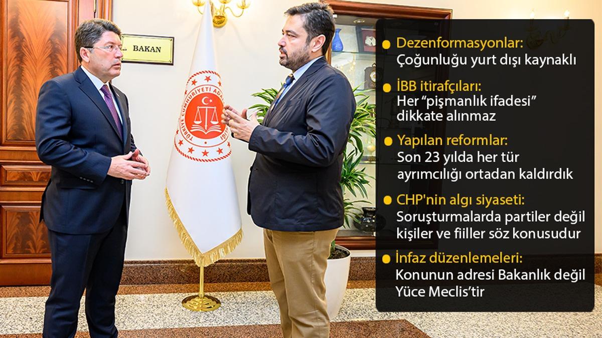 Star Gazetesi'ne konuan Bakan Tun yeni anayasay iaret etti: Trkiye kardelik hukukunu ina edecek