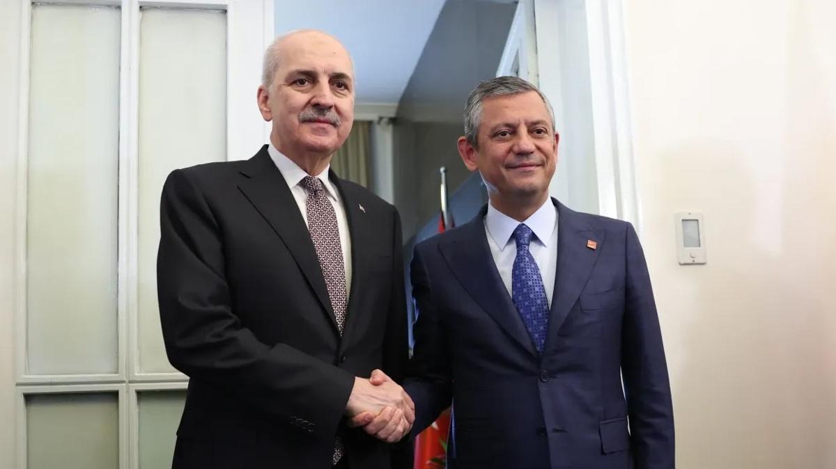 TBMM Bakan Kurtulmu, CHP grubunu ziyaret etti