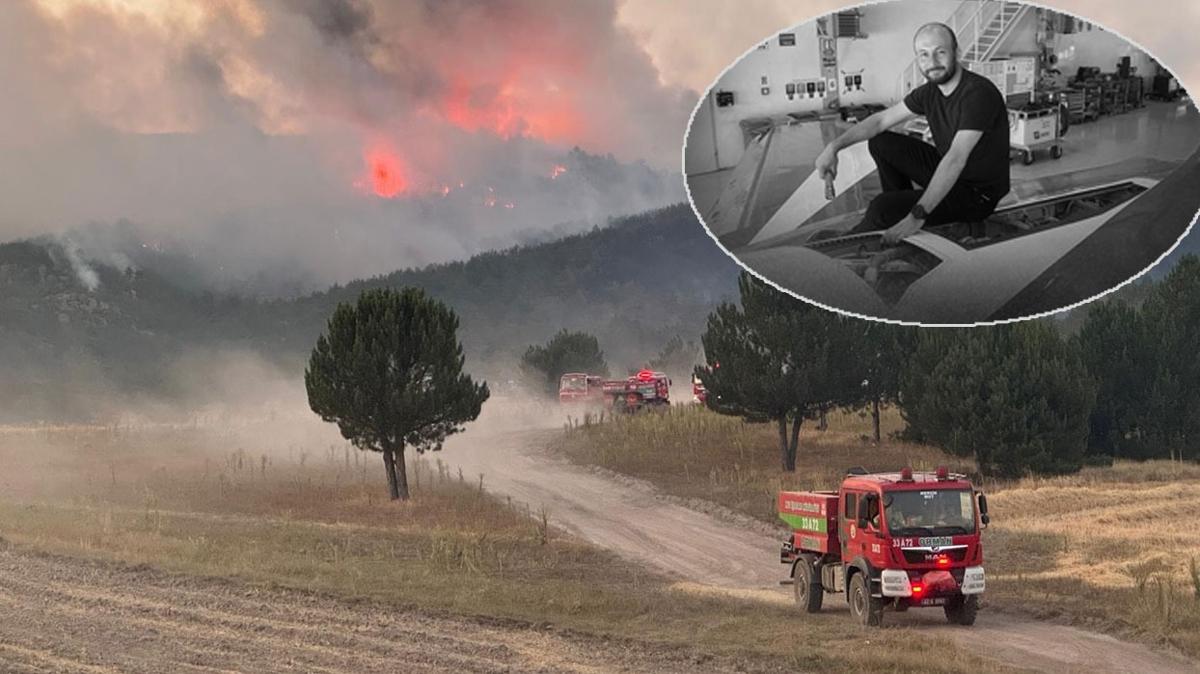 TUSA mhendisi yangnda ehit oldu... ''Deprem demedi, sel demedi hep kotu''
