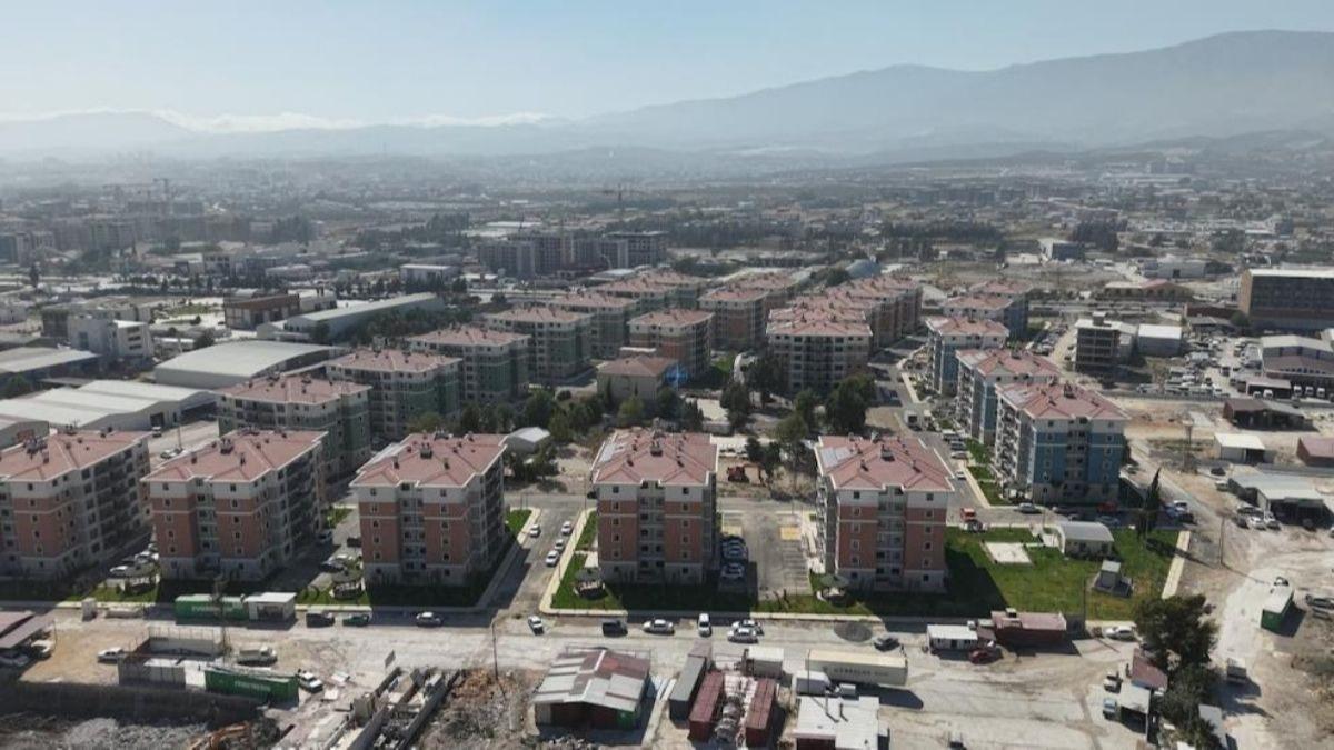 Acnn zerine umut ina edildi... 600 konutlarda hayat yeniden balad