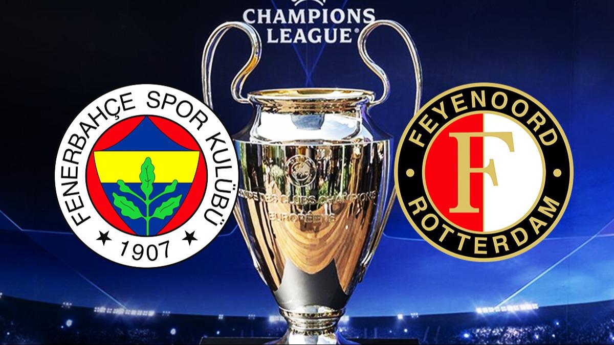 Fenerbahe-Feyenoord mann gn ve saati belli oldu!