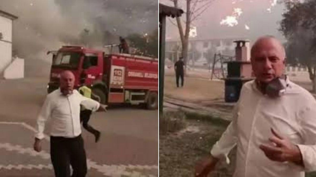 Y Partili bakandan ak provokasyon! Yangn sndrme ekiplerine irkin iftira