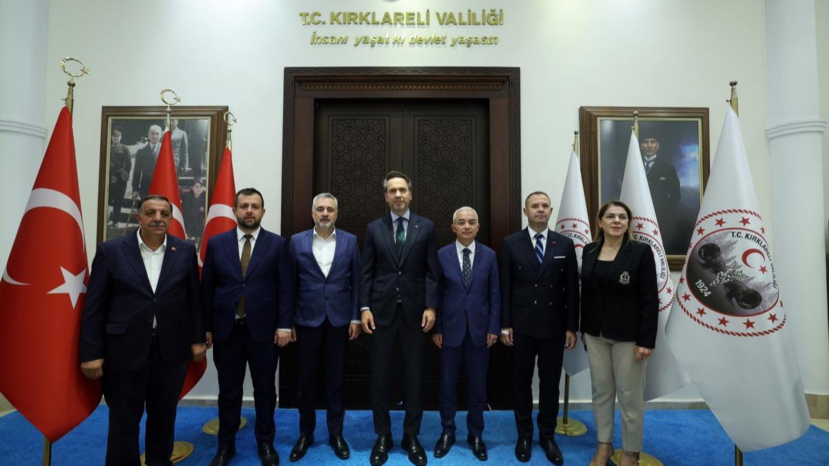 Bakan Bayraktar, Krklareli'nde 