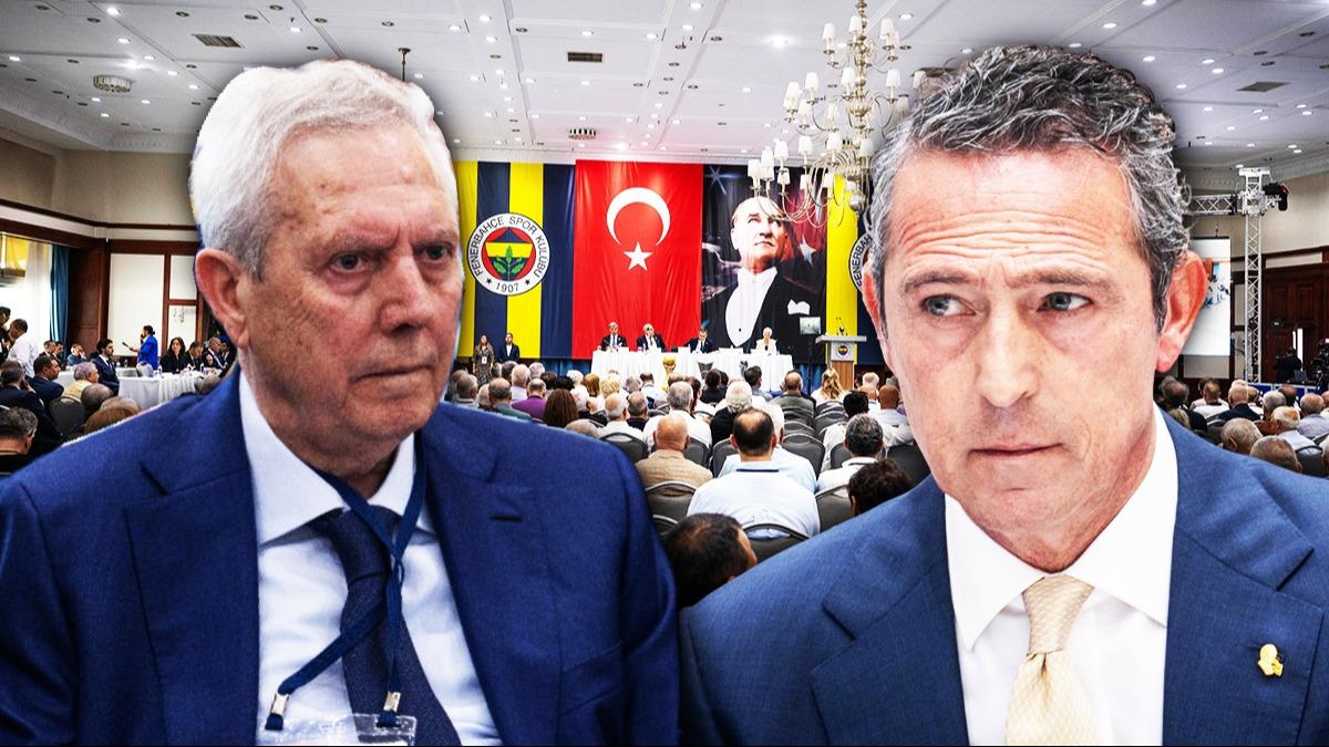Fenerbahe Divan Kurulu'nda gerginlik! Ali Ko ve Aziz Yldrm kar karya