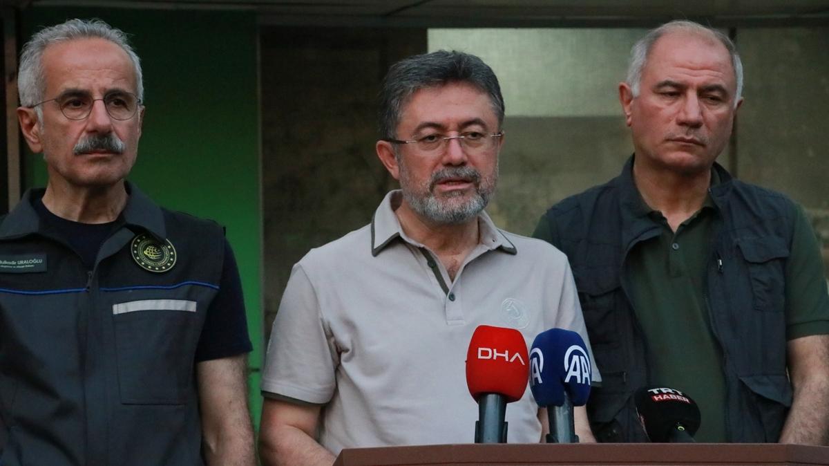 Yangnla mcadelede kararllk mesaj... Bakan Yumakl: Son duman dalana kadar durmayacaz
