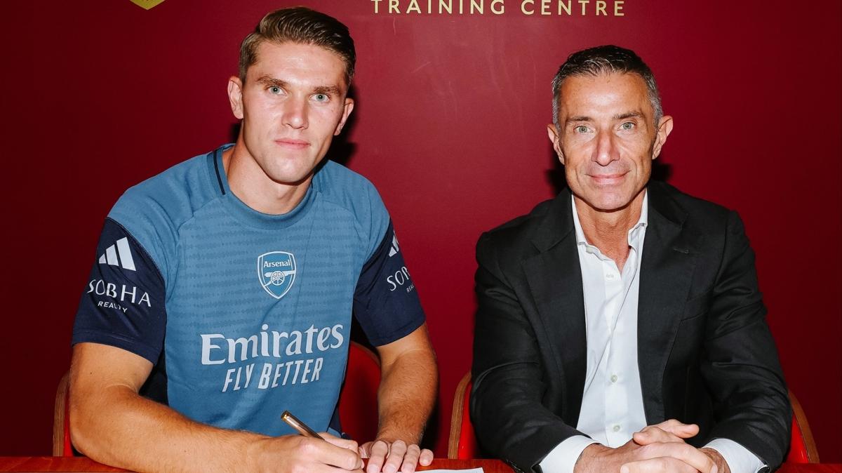 Arsenal'den Viktor Gykeres aklamas