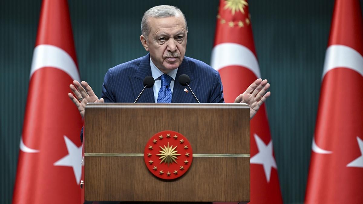 Cumhurbakan Erdoan'dan net mesaj: Yangnlarda ihmali olan hesabn verecek