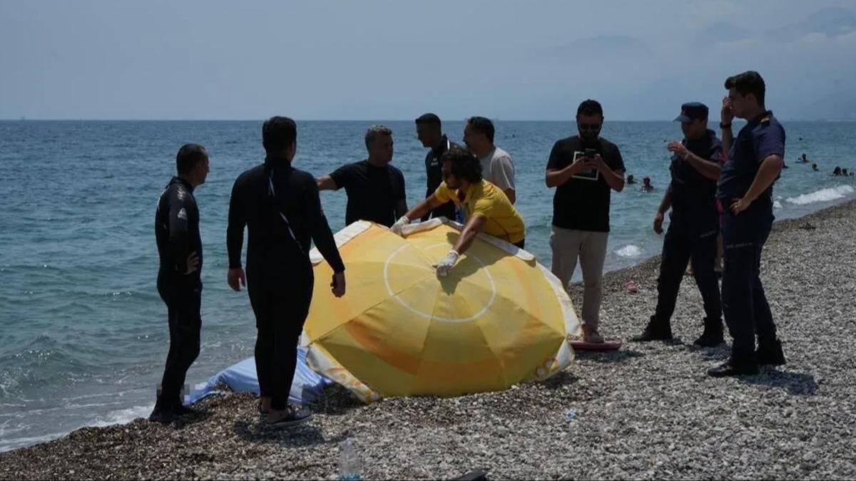 Konyaalt Sahili'nde ceset bulundu 