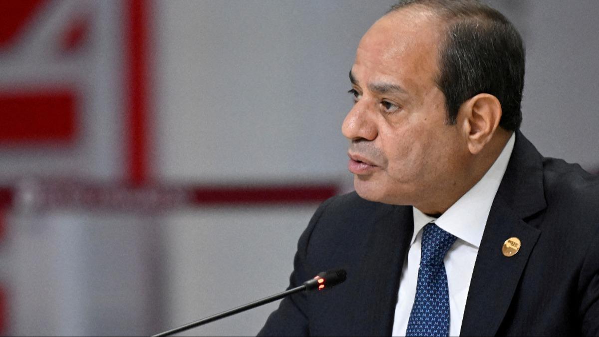 Sisi'den Trump'a Gazze ars  