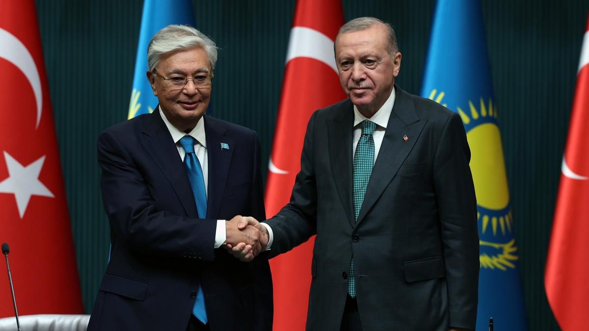 Blgedeki en byk ticaret orta! Bakan Erdoan: Kazakistan ile ihracatta hedef 15 milyar dolar