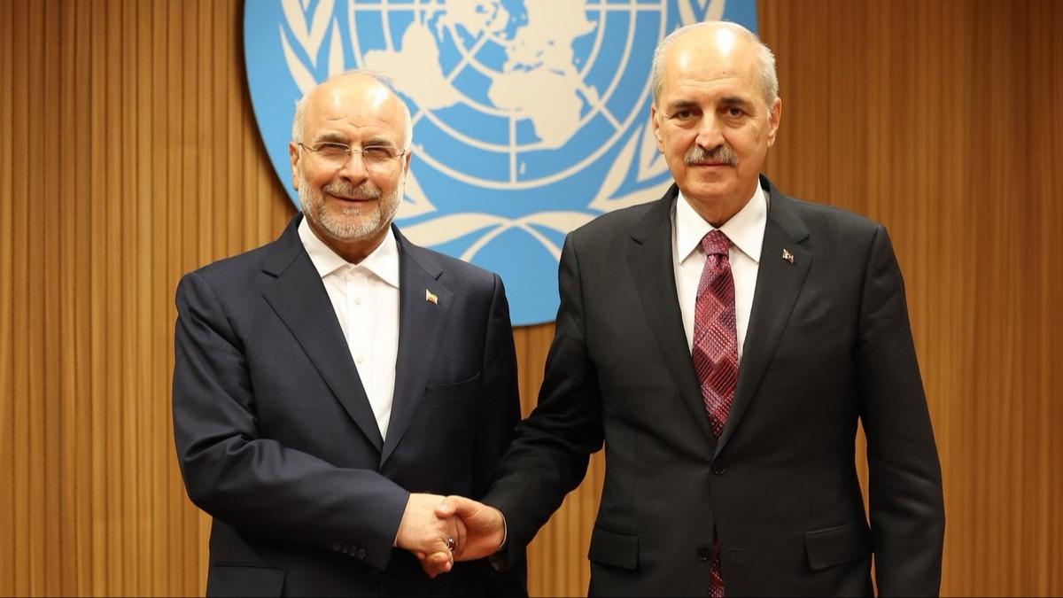 TBMM Bakan Kurtulmu'tan Cenevre'de diplomasi grmeleri: ran ve Pakistan meclis bakanlaryla grt