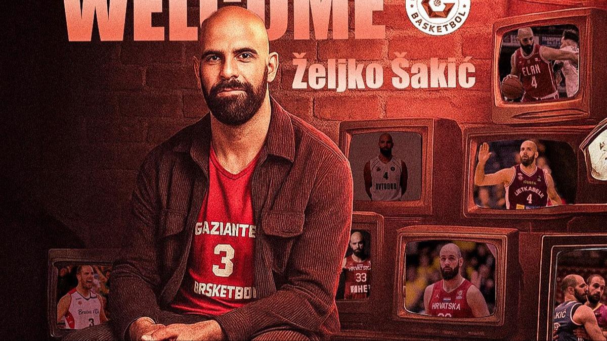 Zeljko Sakic, Gaziantep Basketbol'da