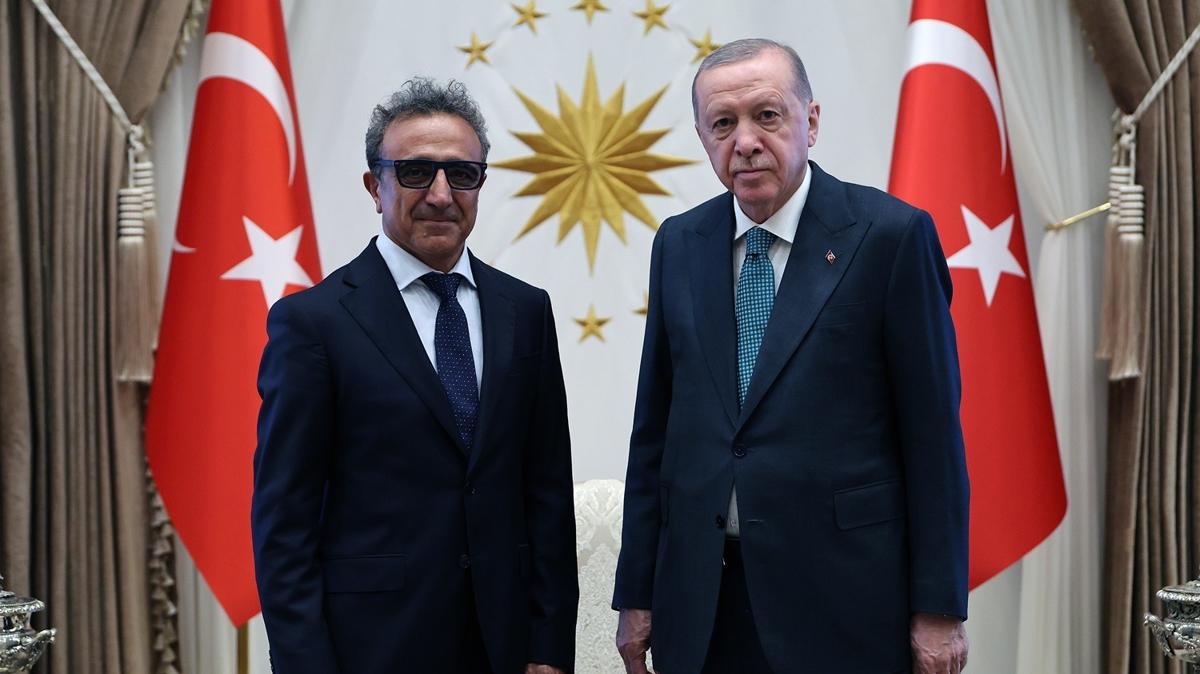 Cumhurbakan Erdoan, Hamdi Ulukaya'y kabul etti 