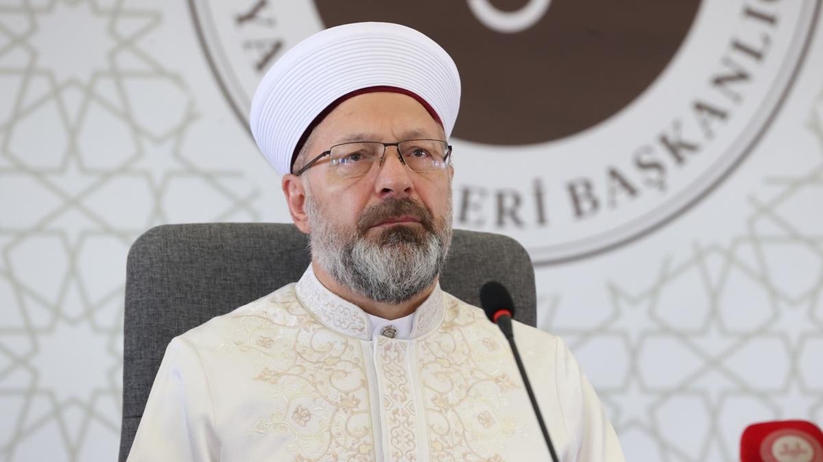 Diyanet leri Bakan Erba: Yeryzne Allah'n gnderdii en byk nimet slam'dr