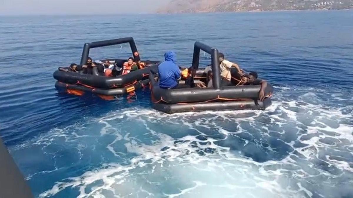 Ege'de vicdanszlk: 19 kaak gmeni lme terk ettiler