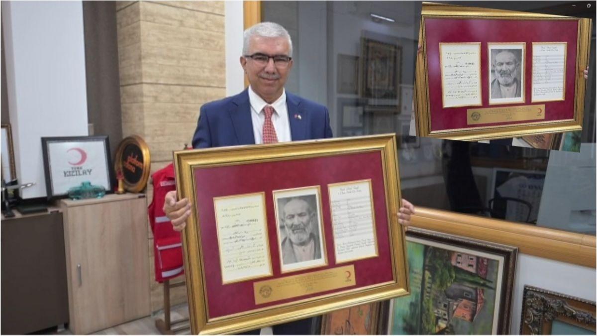 Filistin Cephesi'nden gelen mektup 107 yl sonra sahibine ulat