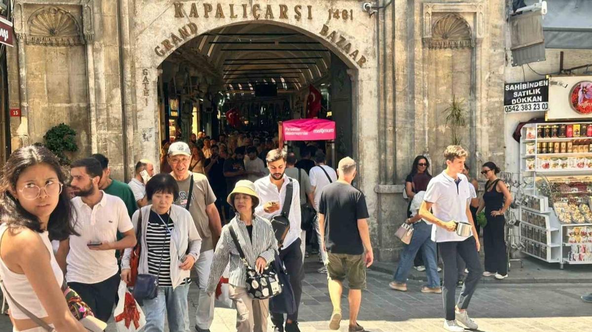Kapalar'ya turist akn: 6 ayda rekor krld 