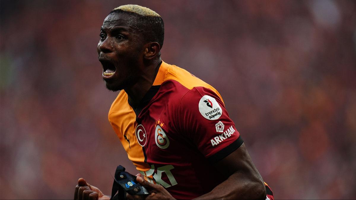 Saati belli oldu! Victor Osimhen Galatasaray iin geliyor