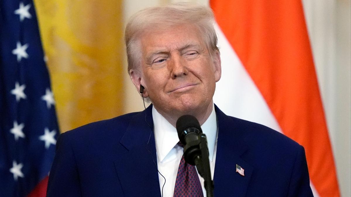 Trump'tan yeni gmrk tarifesi karar: Hindistan'a yzde 25 vergi uygulanacak 