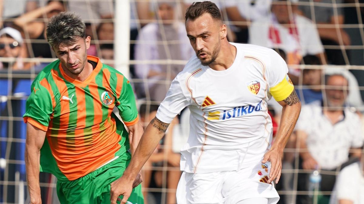 Alanyaspor, Kayserispor'u 2 golle geti