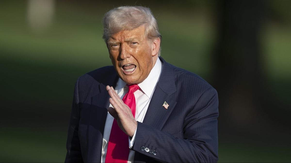 Kanada'nn Filistin karar ABD'yi kzdrd! Trump'tan ak tehdit!