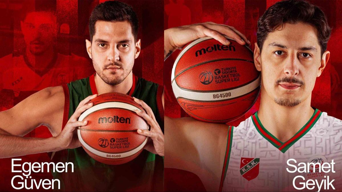 Karyaka Basketbol'dan 2 takviye birden 