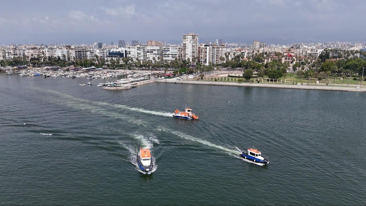 Mersin'de denizi kirleten 91 gemiye yaklak 300 milyon lira ceza kesildi