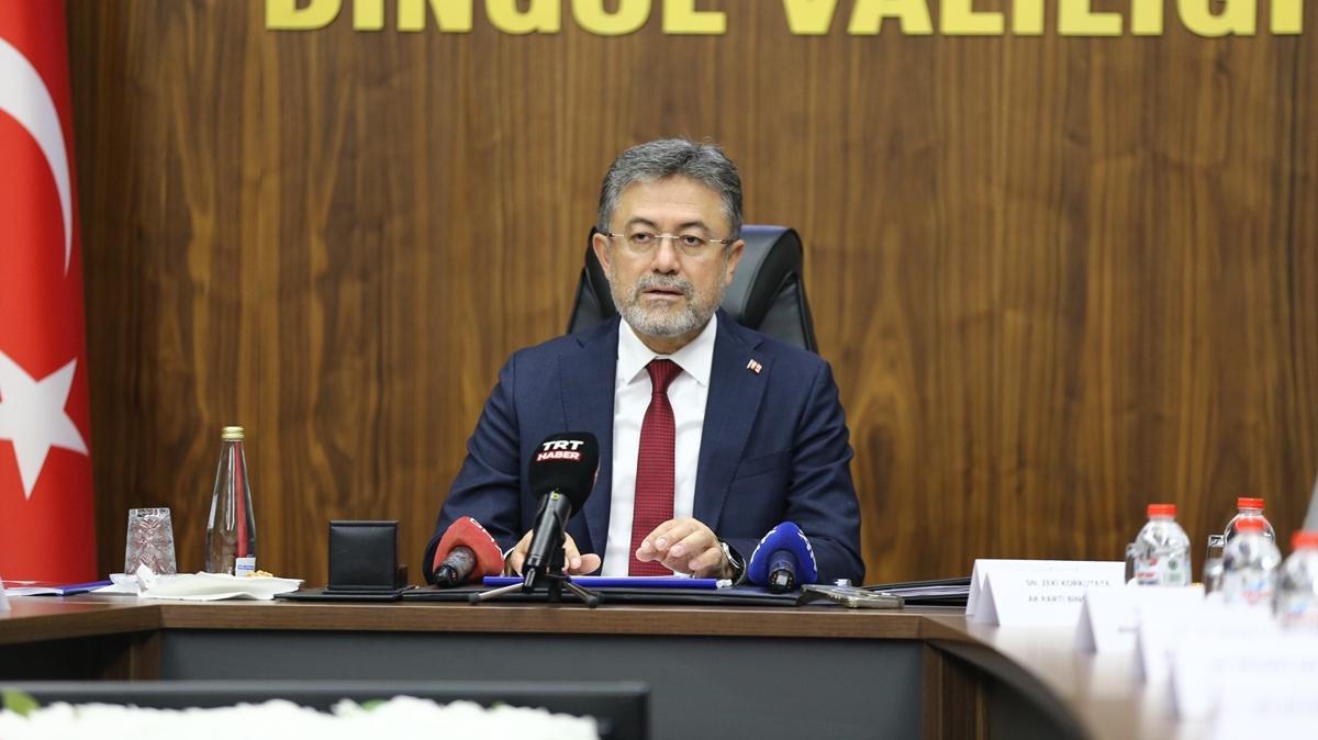 Bakan Yumakl: 81 ilimizin su ihtiyacn zmek zere 2040, 2050 ve 2071'i baz alarak almalar yrtyoruz