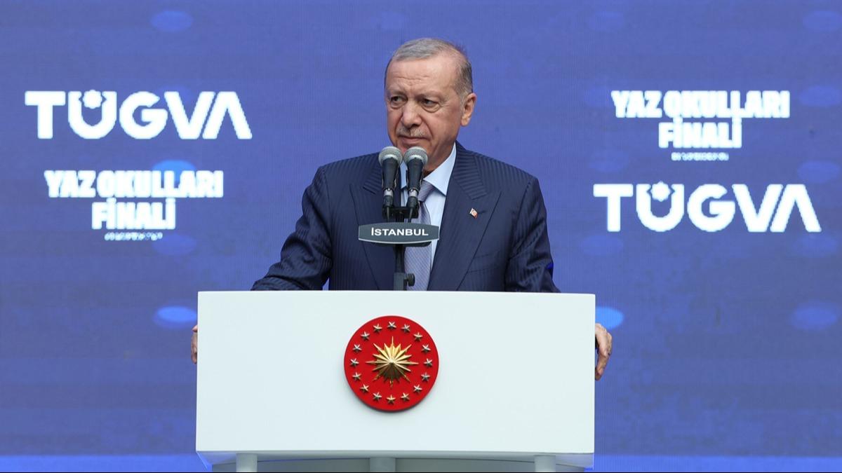 Cumhurbakan Erdoan'dan kutlu gn mesaj: Gazze'de omuz omuza kr namaz klacaz