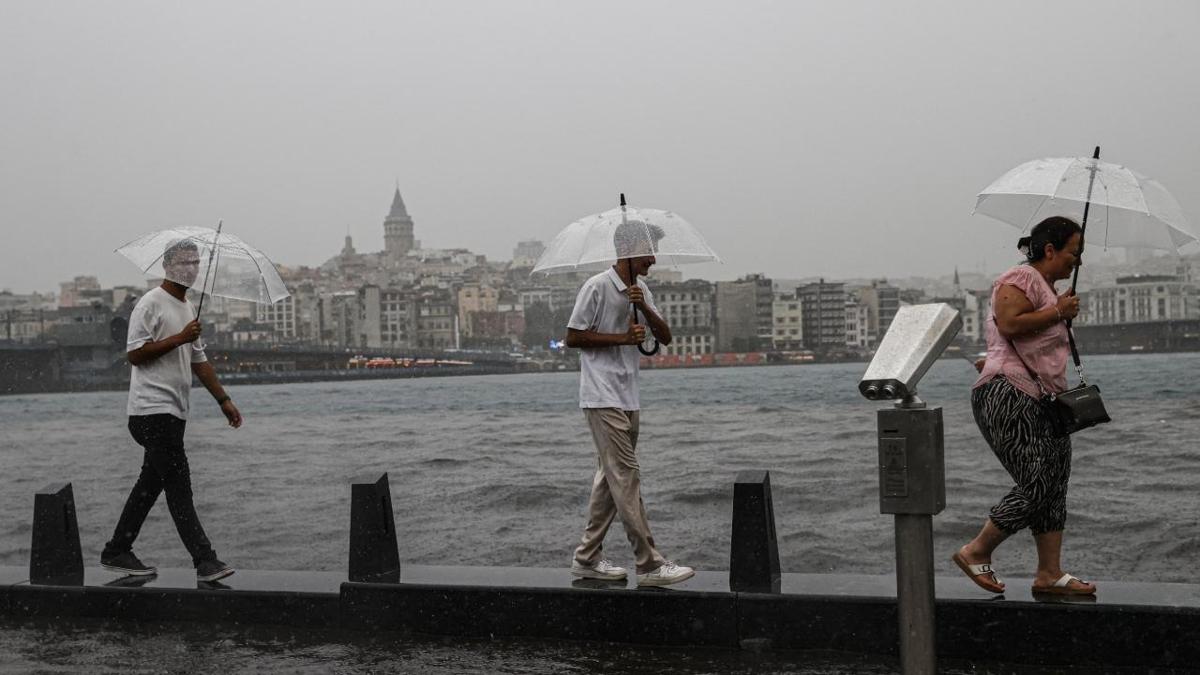 Kavurucu scaklara ara! stanbul'da beklenen ya balad