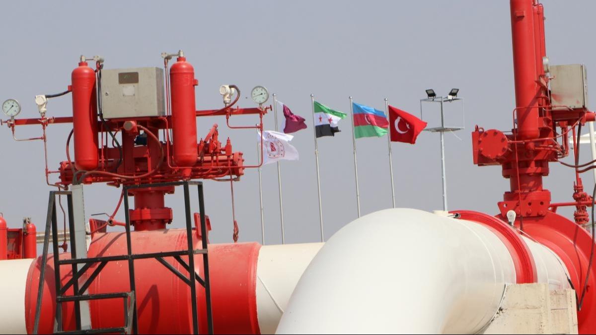 Kilis'ten Halep'e 6 milyon metrekp gaz: Trkiye ile beraber bar ve istikrar vurgusu