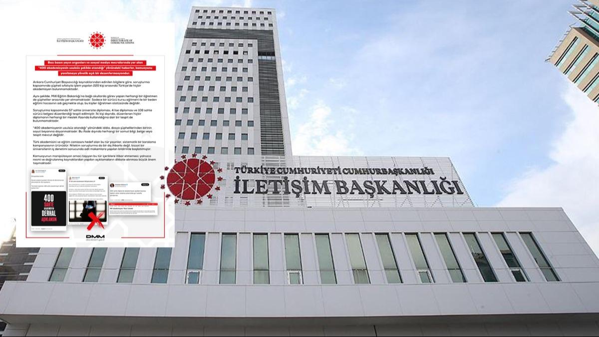 Szc, yalan habercilie doymuyor... Usulsz atama algs ifa oldu